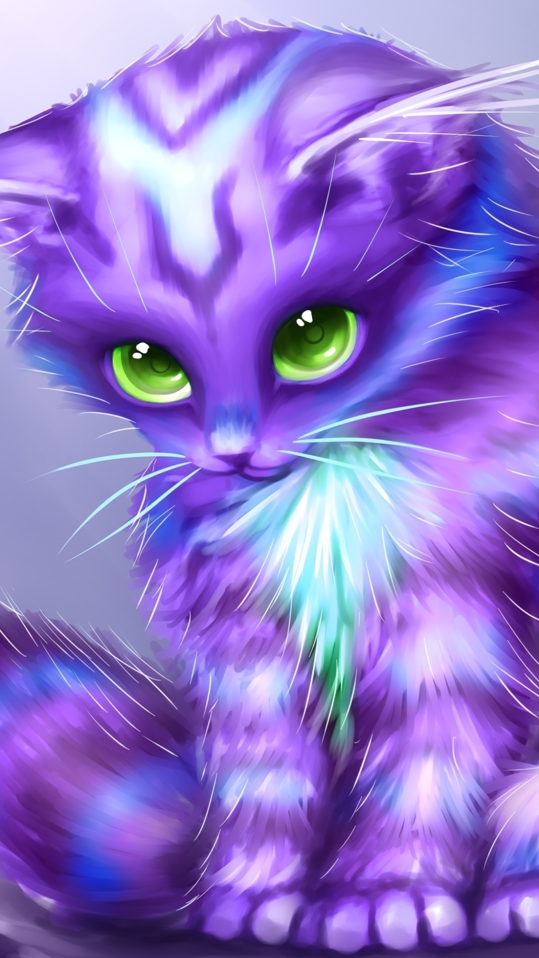 Фиолетовый кот (с фото) - deviceart.ru