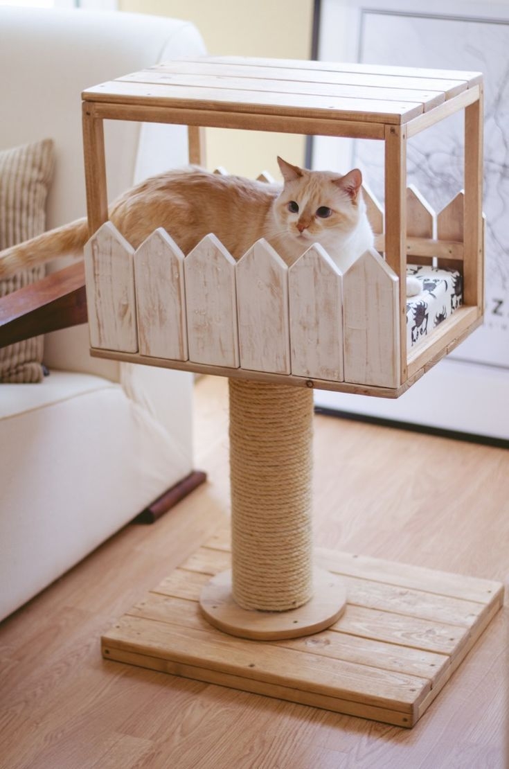 Wooden Cat мебель для кошек