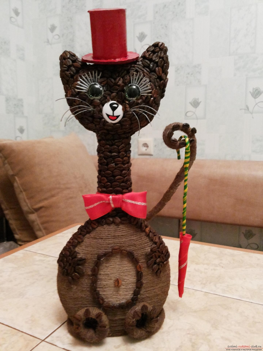 Поделка кот