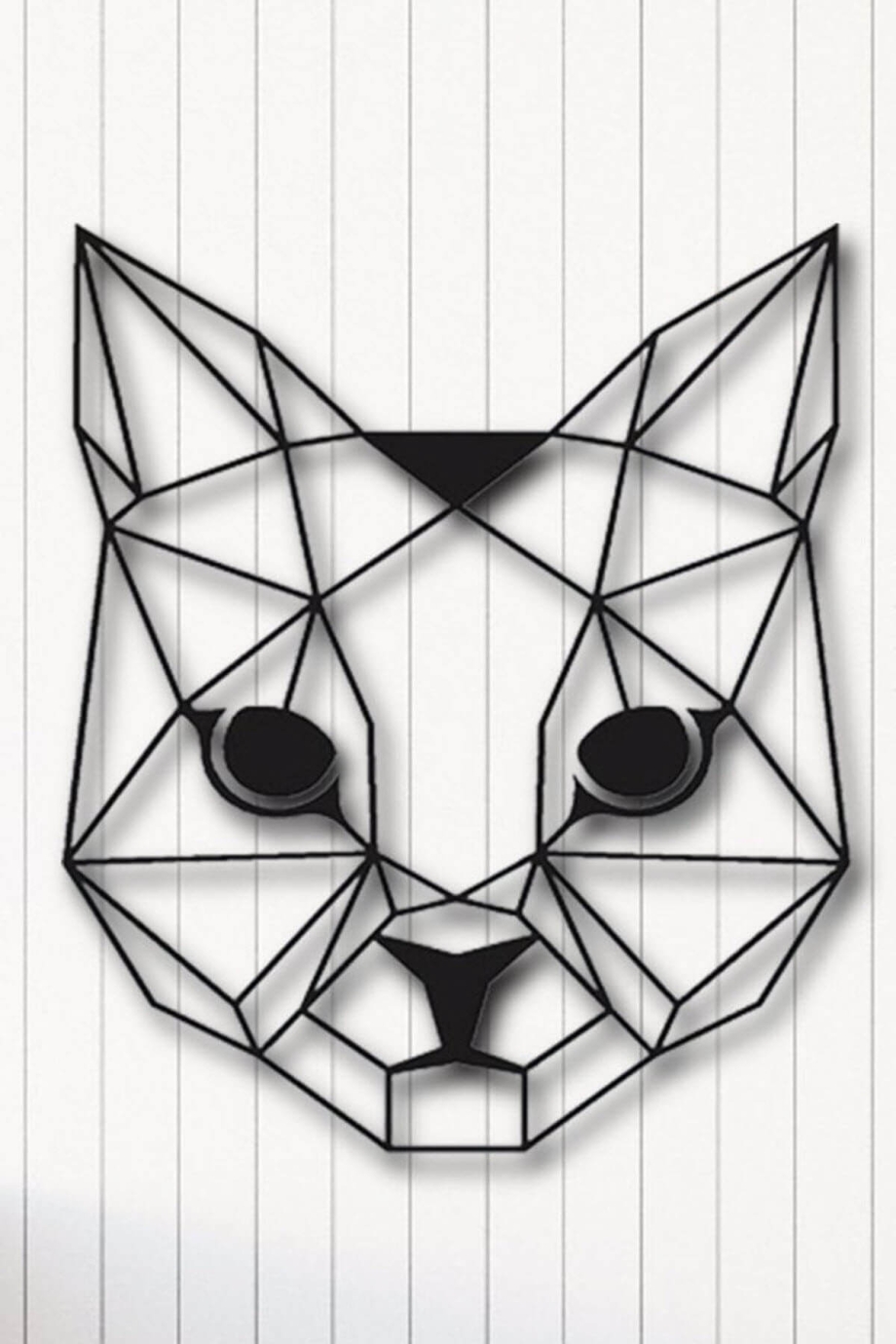 Кот из треугольников