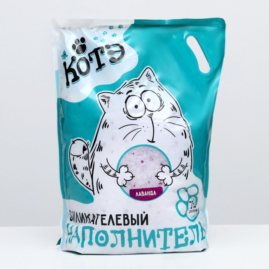Наполнитель силикагелевый "котэ" крупный
