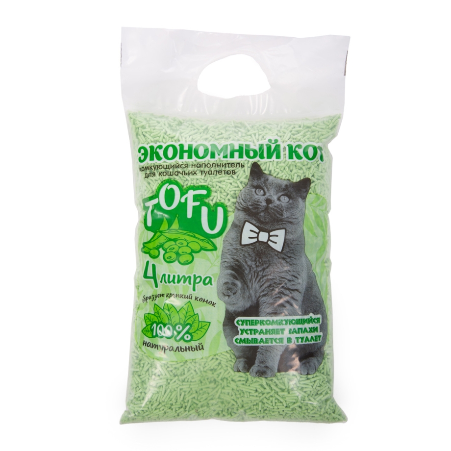 Наполнитель Tofi комкующийся