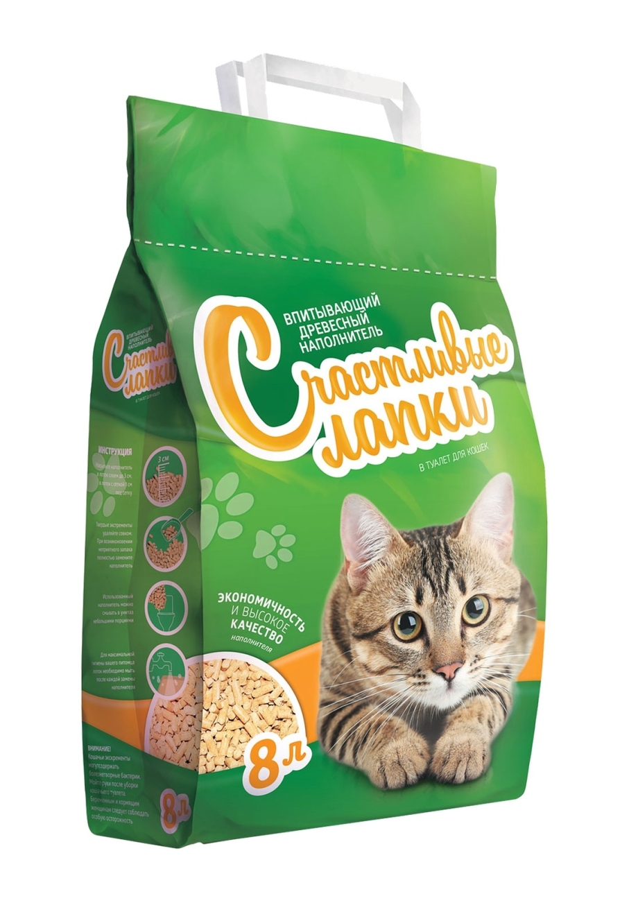 Комкующийся минеральный наполнитель Cat Step Compact White Original, 5 л