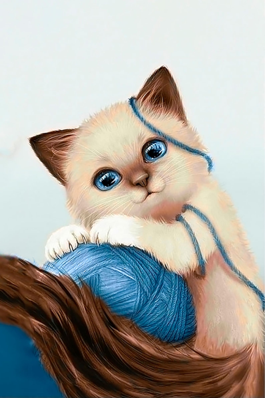 Котики мультяшные