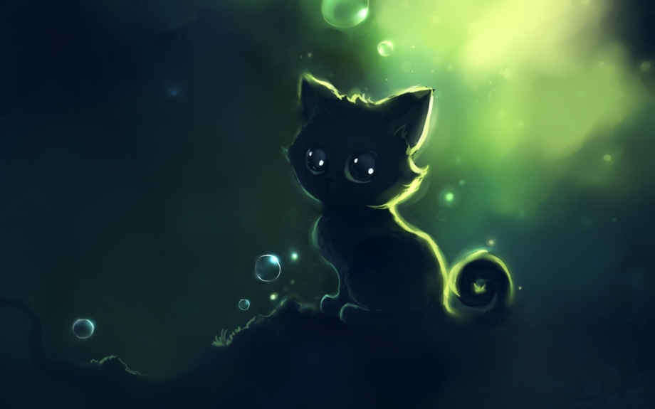 Аниме кот
