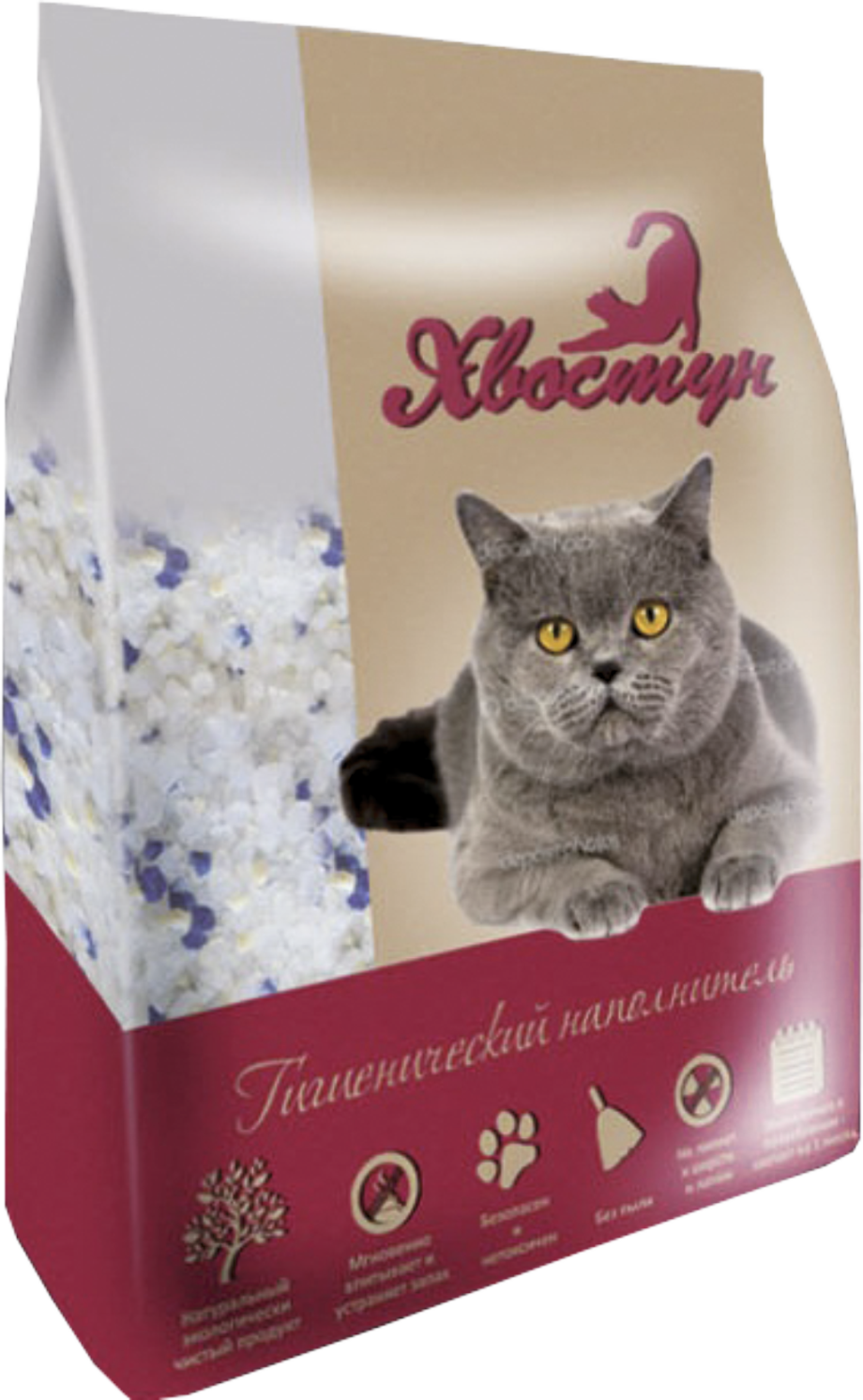 Наполнитель Хвостун комкующийся