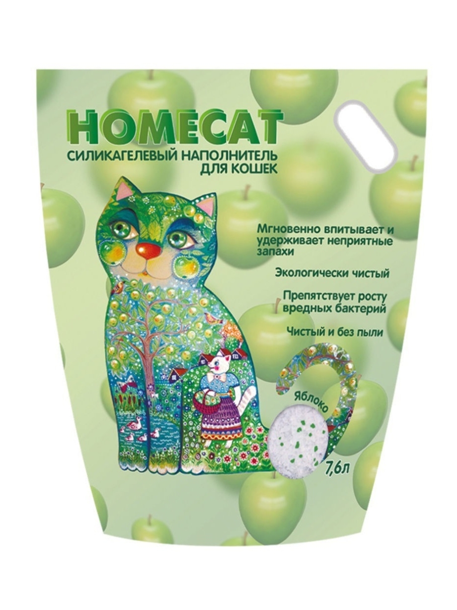 Наполнитель для кошачьего Homecat