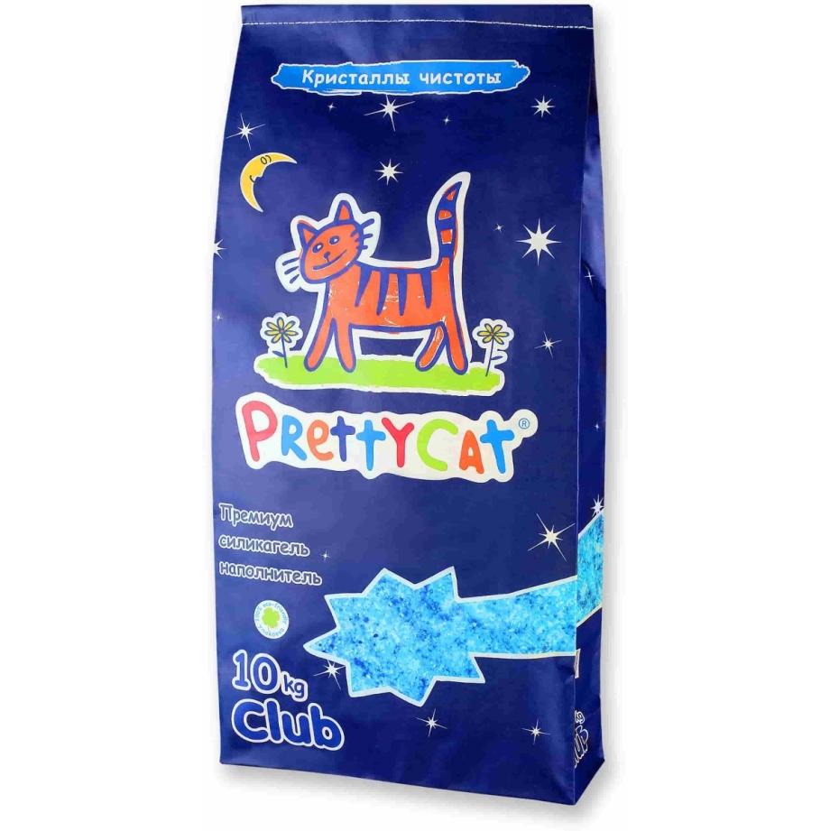 Pretty Cat наполнитель силикагелевый 10 кг