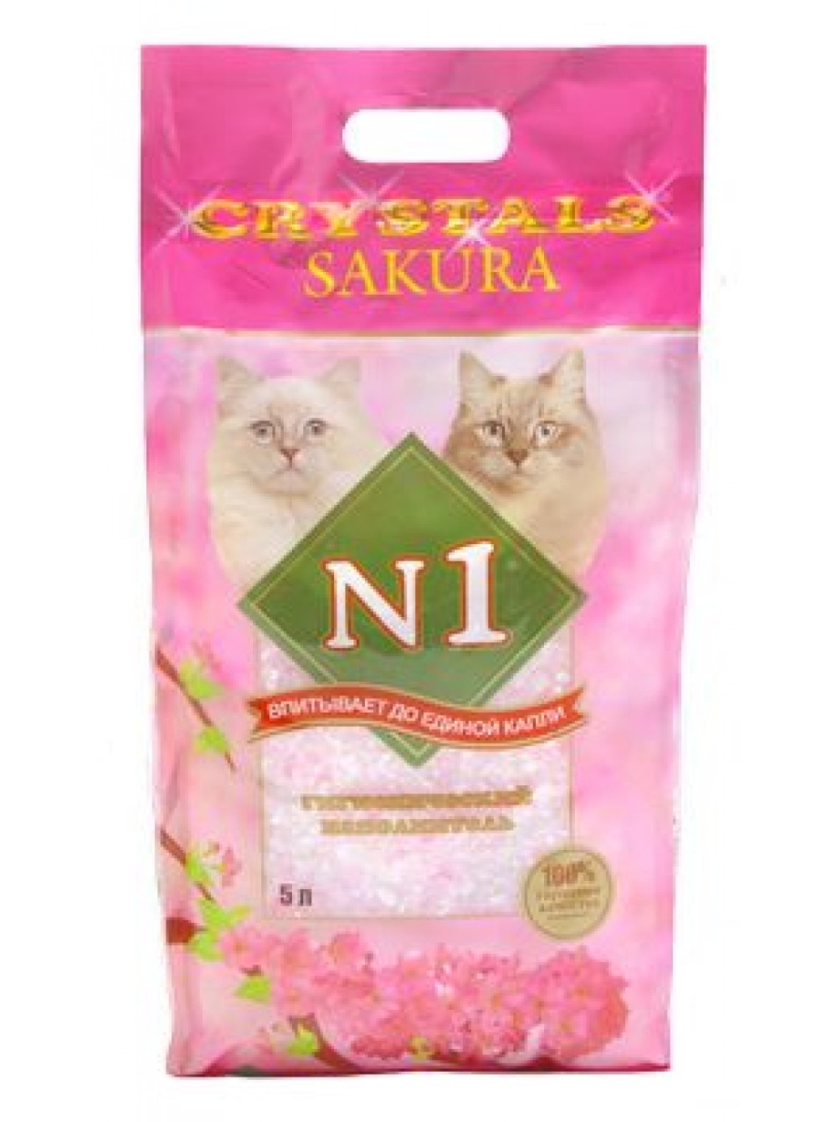 N1 Crystals наполнитель силикагелевый 5л