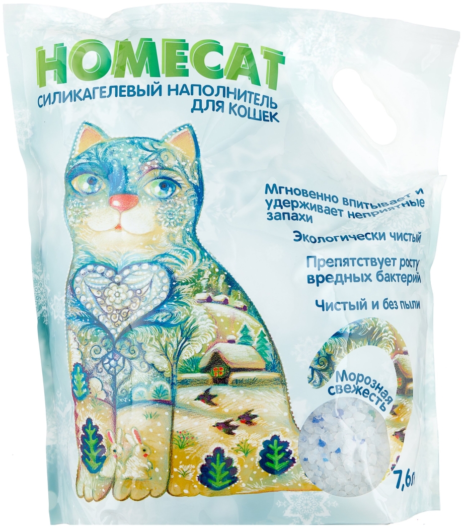 Наполнитель Homecat силикагелевый