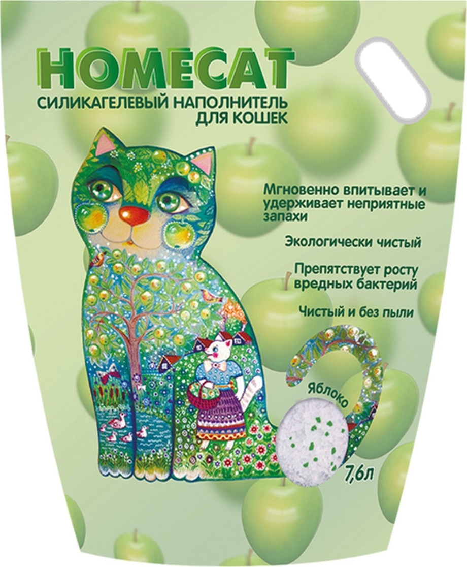 Наполнитель для кошачьего туалета Homecat