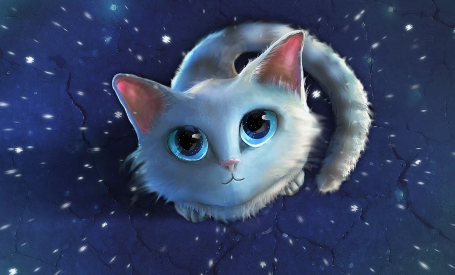 Котики мультяшные