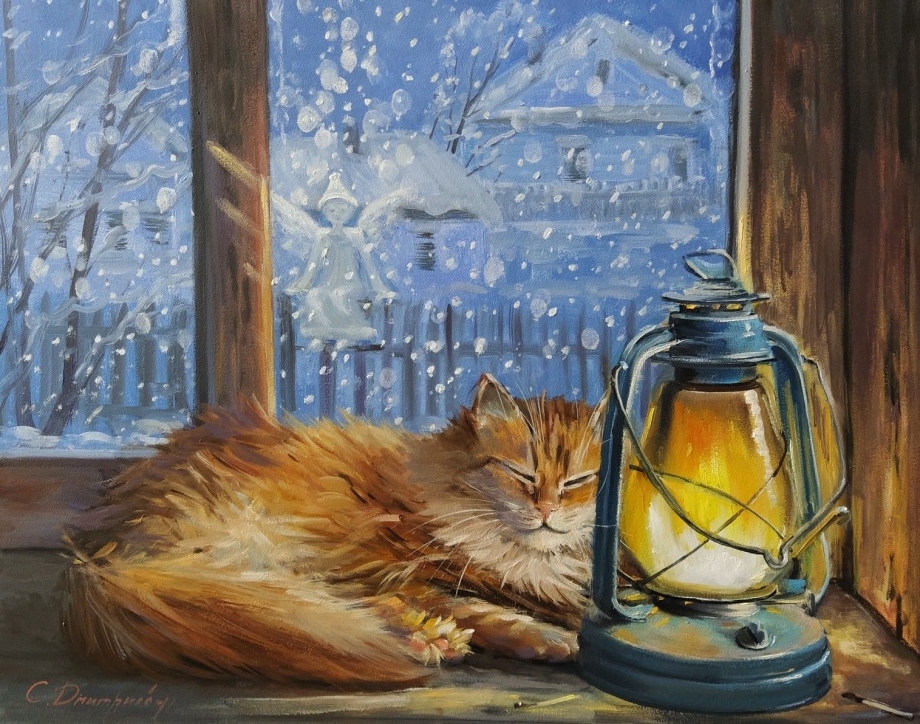 Деревенская кошка