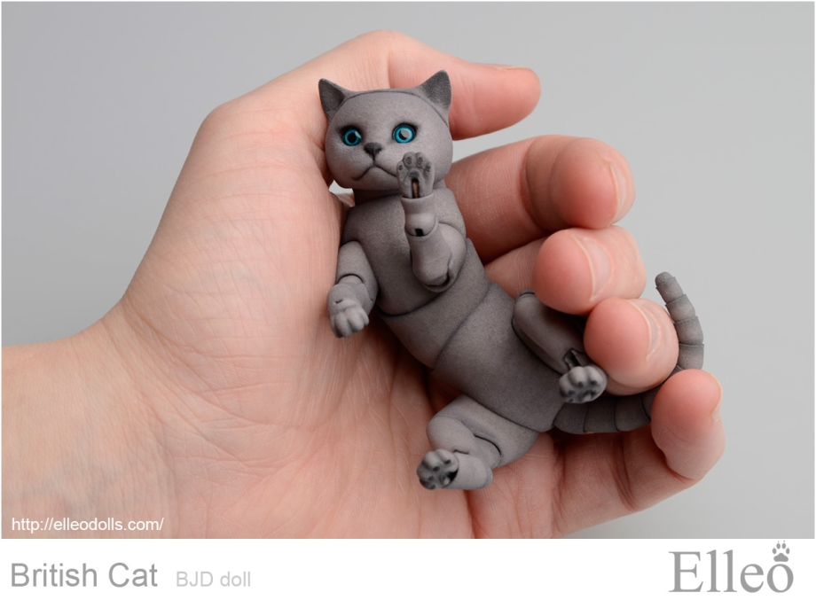 Фигурки кошек из полимерной глины