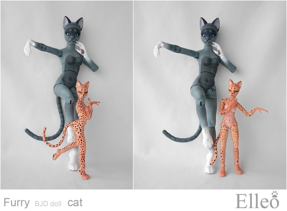 Куклы фурри Elleo