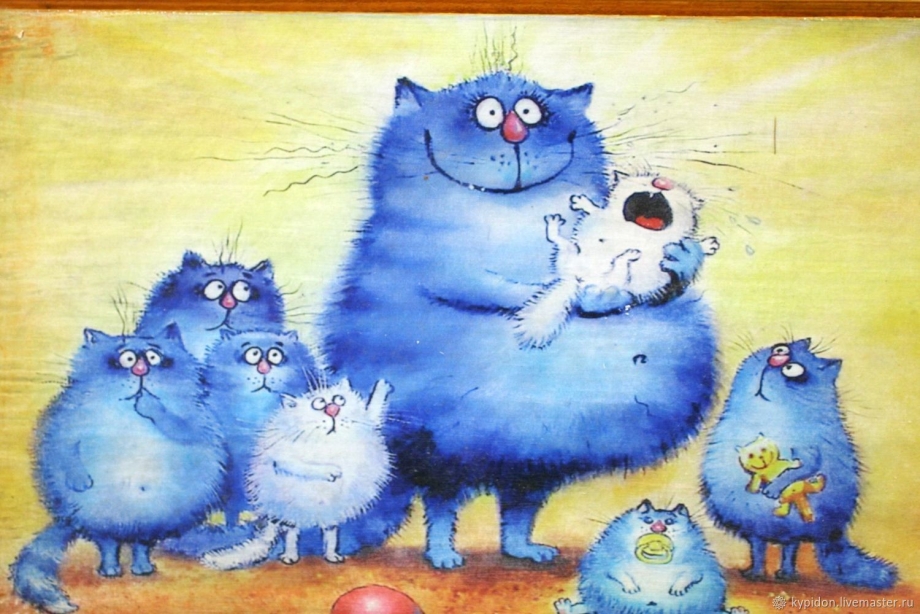 Коты художницы Ирины Зенюк