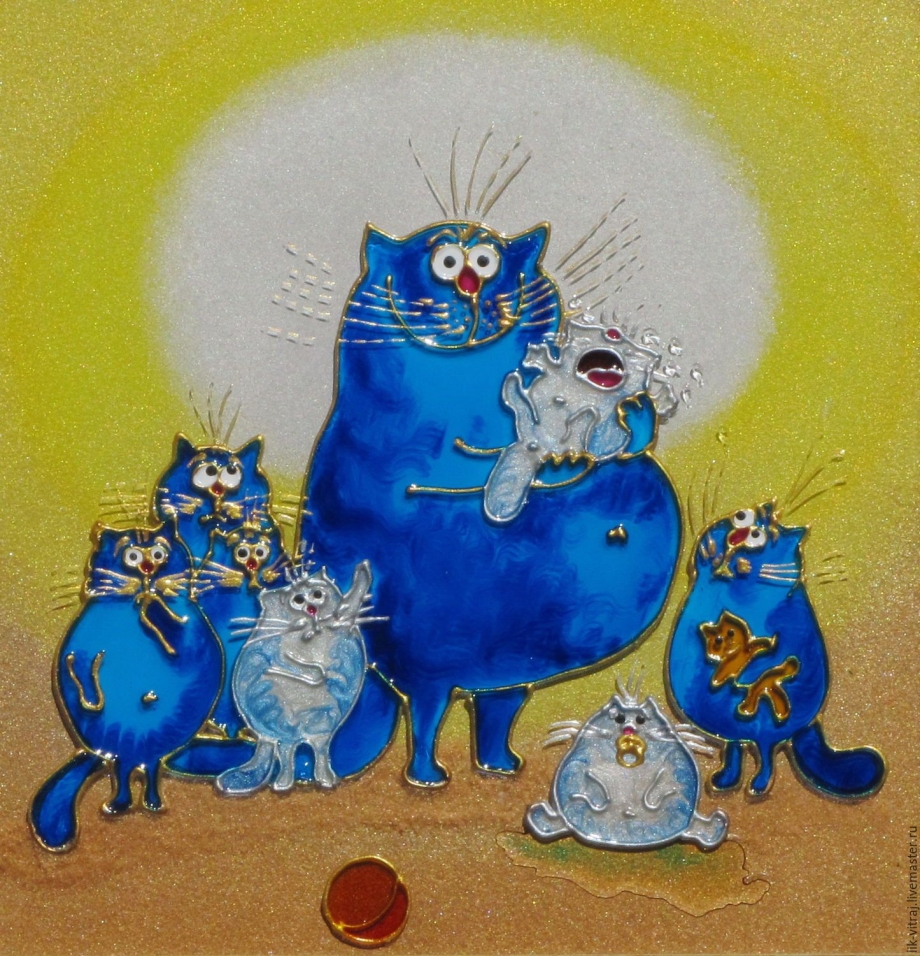 Коты Ирины Зенюк 2017