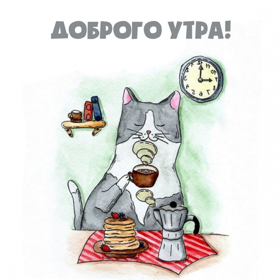 Чаепитие с котом
