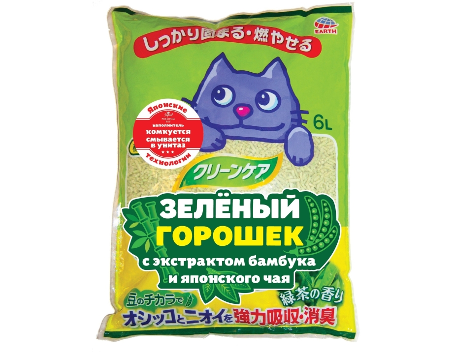 Комкующийся наполнитель earthpet древесный с Хиноки 7 л