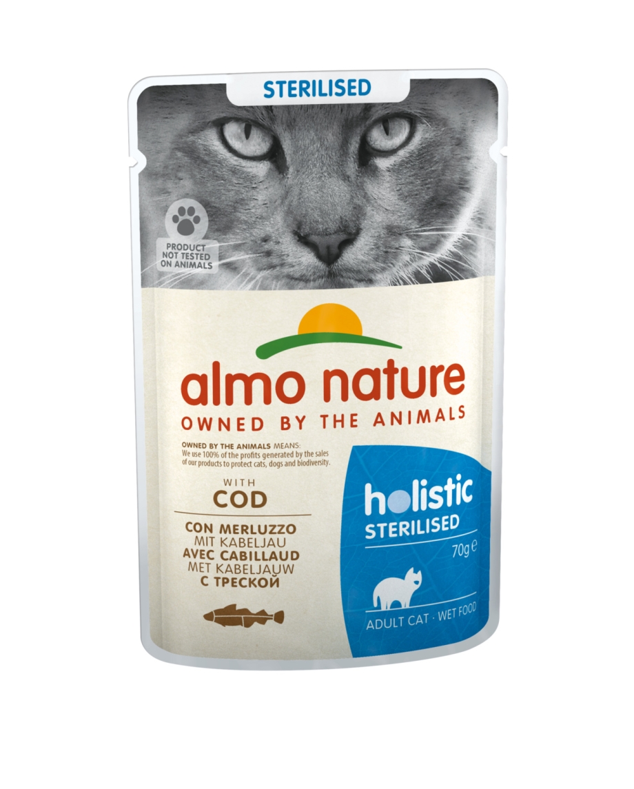 Корм для кошек холистик Almo nature