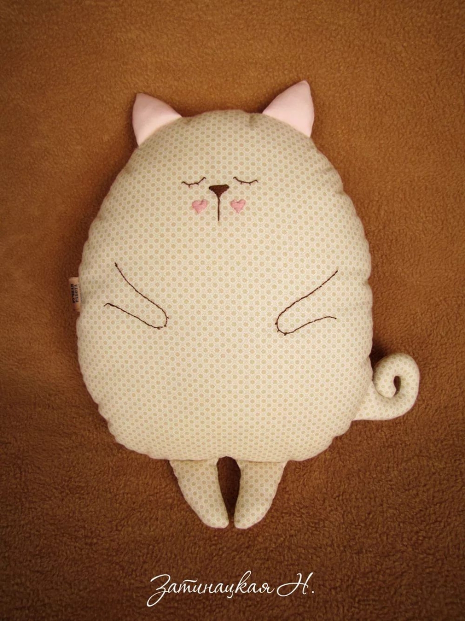 Котики из ткани