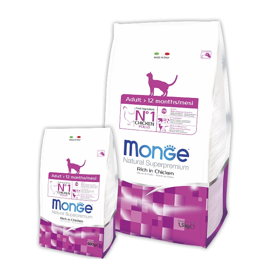 Monge Cat Sterilized корм для стерилизованных кошек 1.5 кг