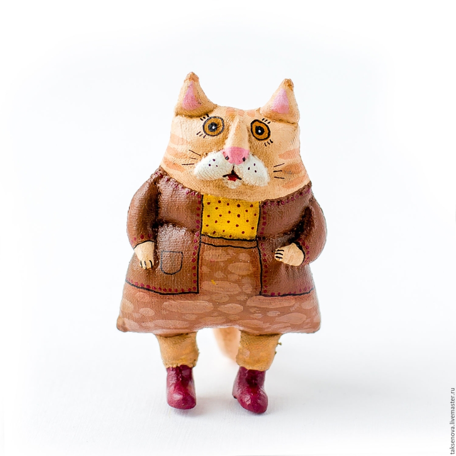 Игрушки авторские котики