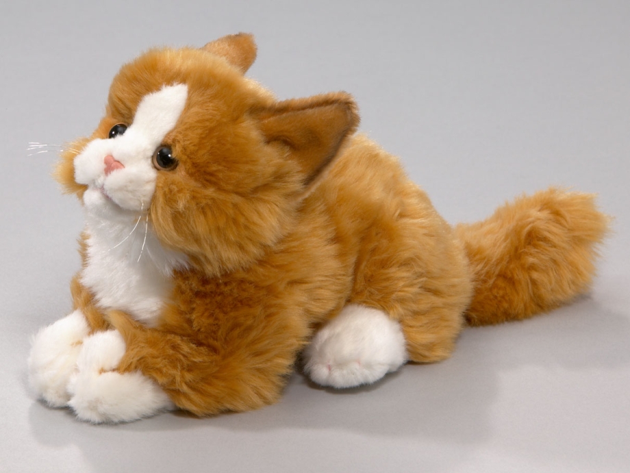 Мягкая игрушка рыжий кот