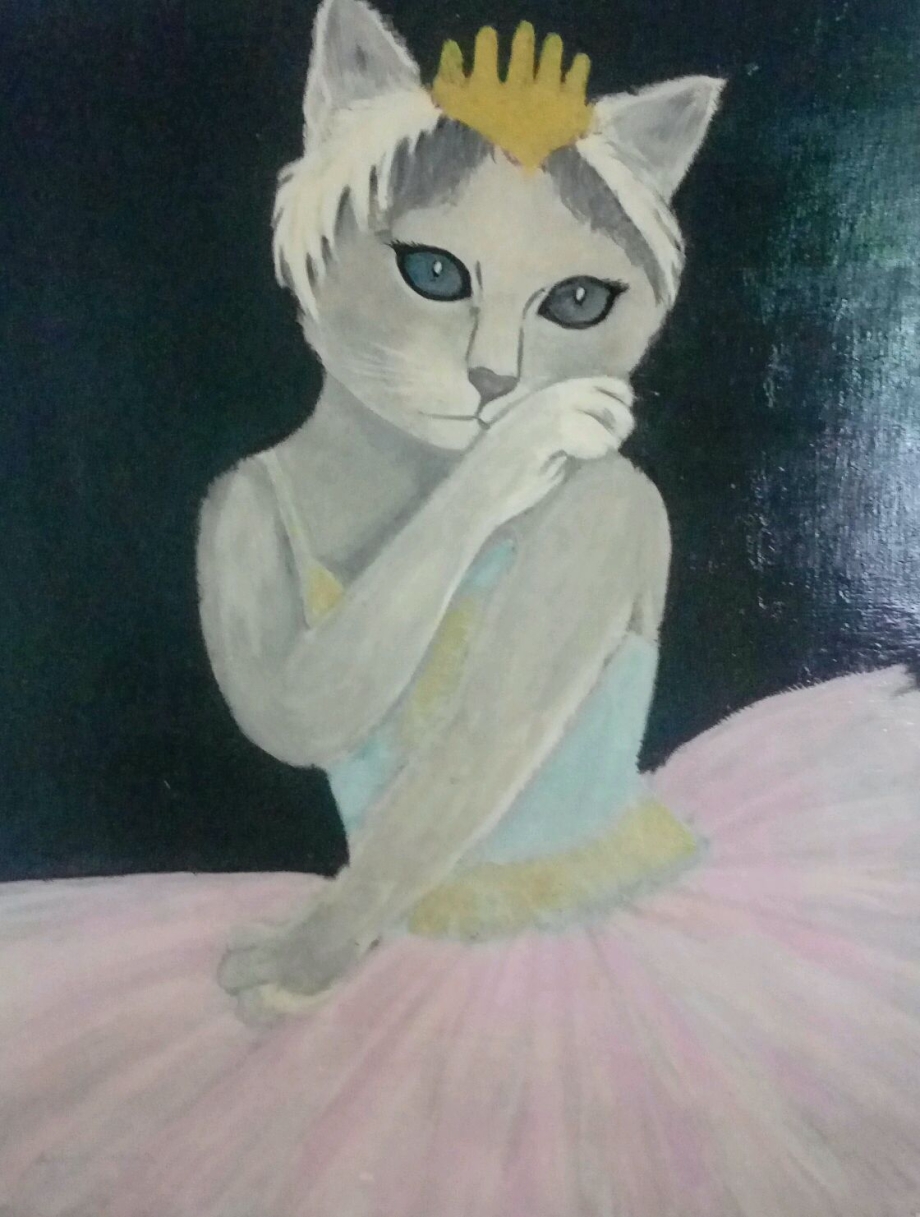 Кошечка балерина