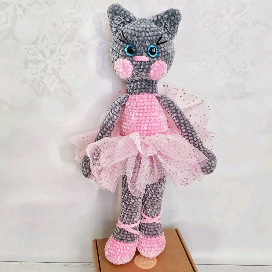 Кошка балерина игрушка
