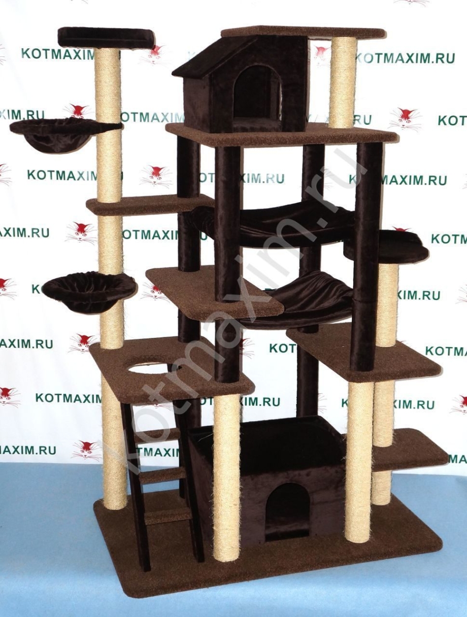 Игровой комплекс для кошек с размерами