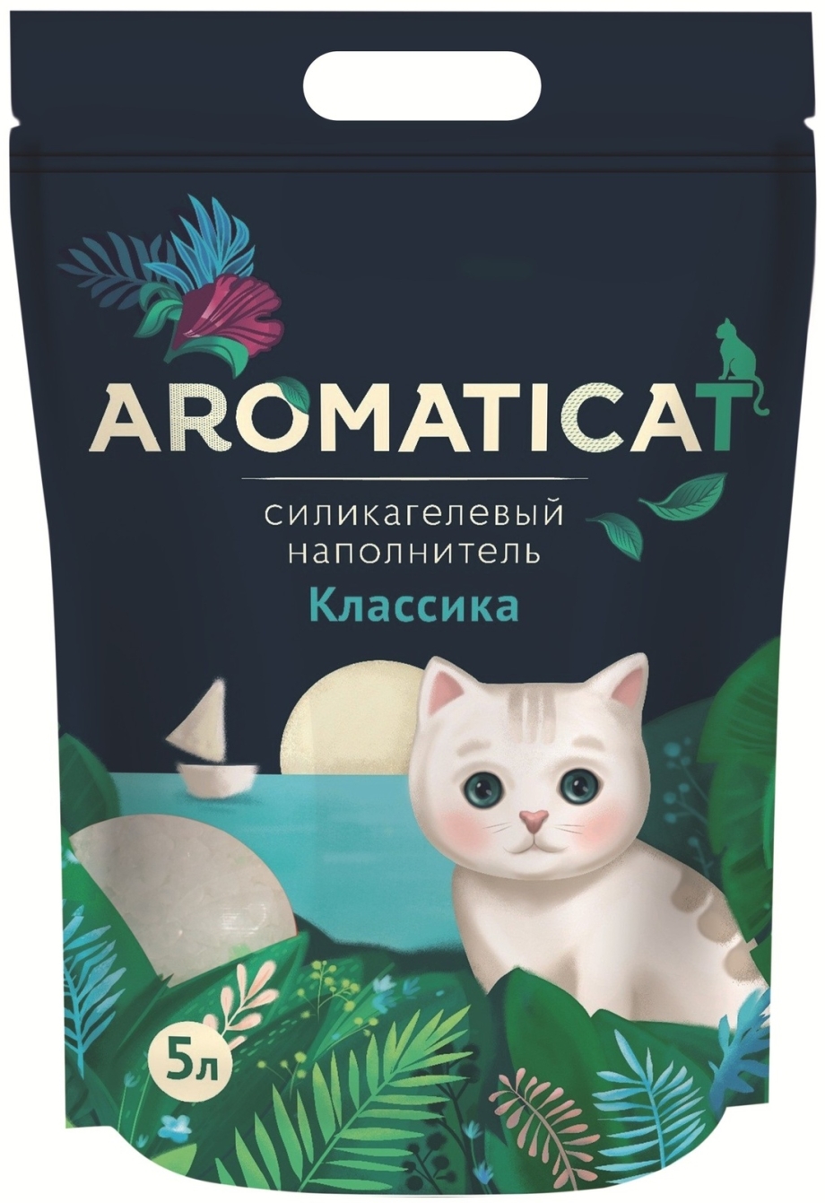 Наполнитель AROMATICAT, силикагелевый, Яблоневый сад, 3л