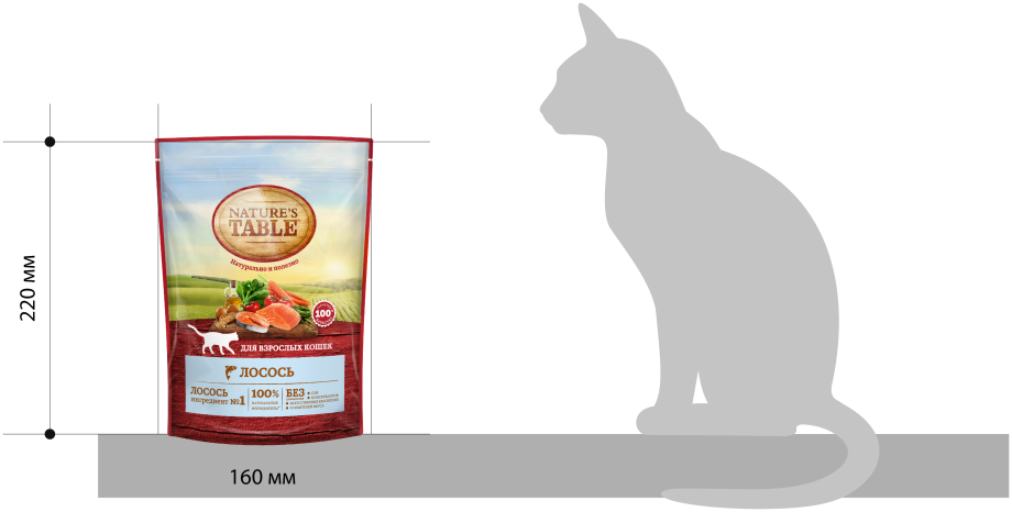 Корм для кошек Trainer natural Adult Cat Sterilised Dry-Cured Ham Dry 1.5 кг