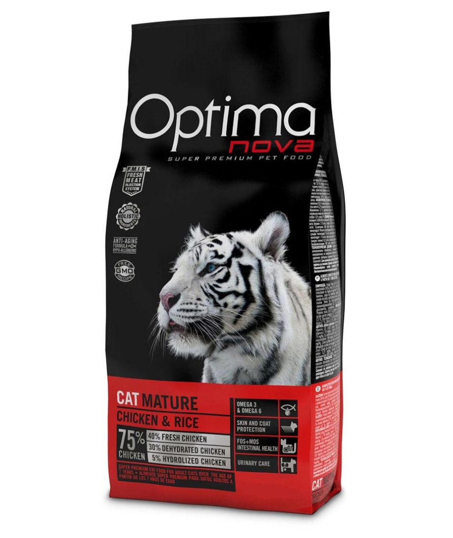 Корм для кошек OPTIMANOVA (2 кг) Cat Exquisite Chicken & Rice