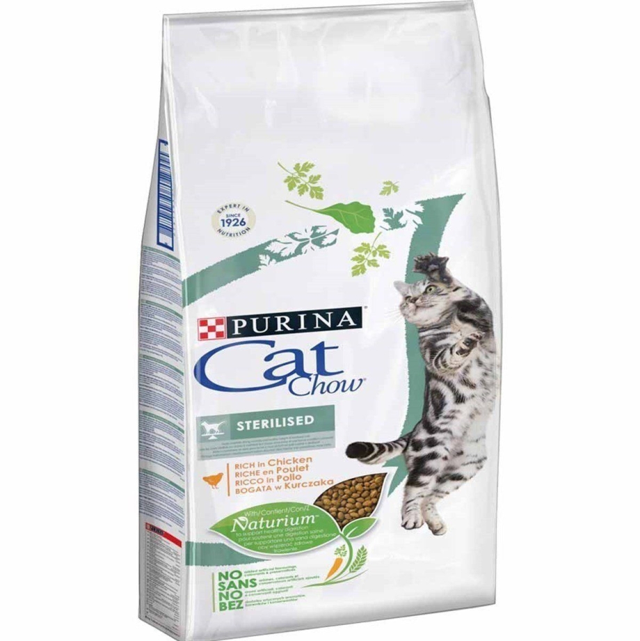 Trainer natural Sterilised для взрослых стерилизованных кошек с лососем