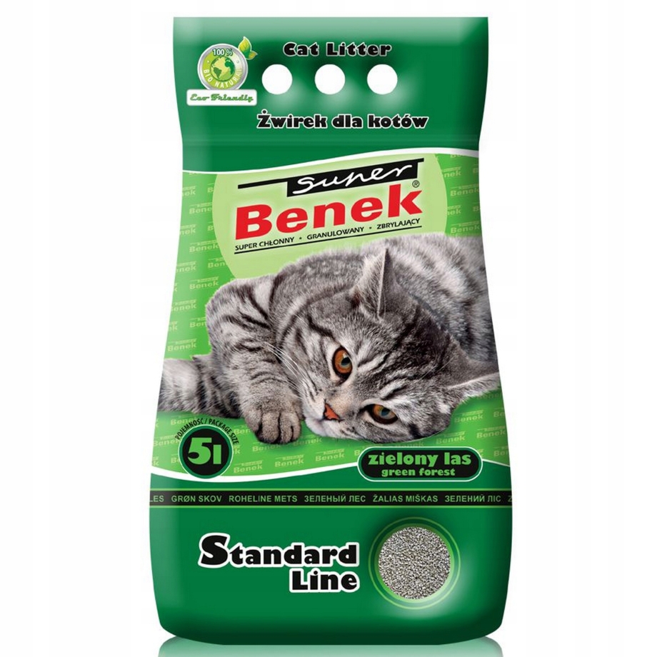 Наполнитель для кошачьего туалета Benek