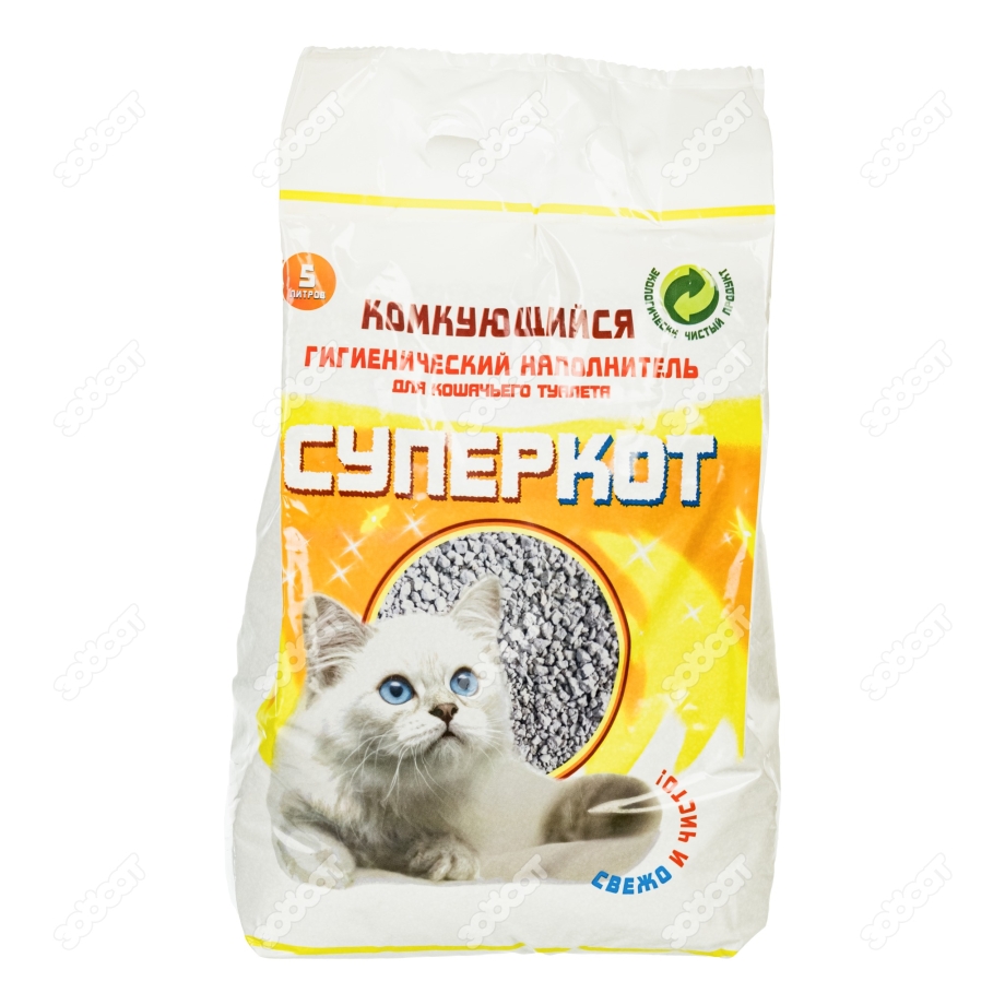 Комкующийся наполнитель super Pinio kruszon 10 л