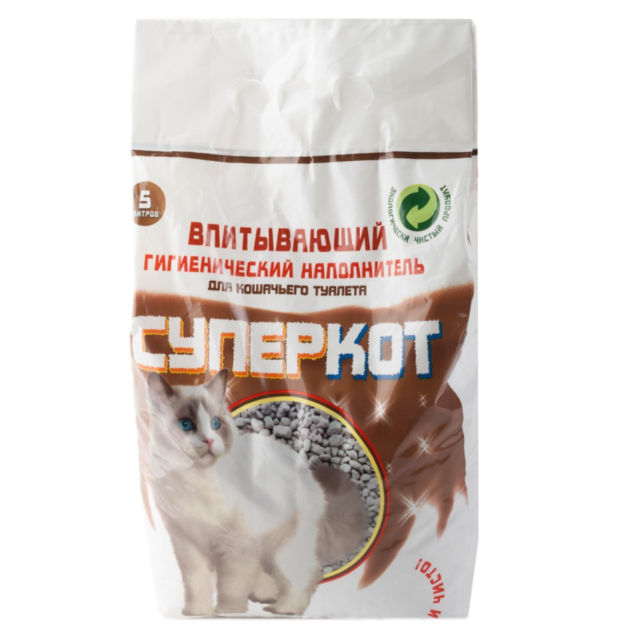 Наполнитель супер кот 5л силикагель