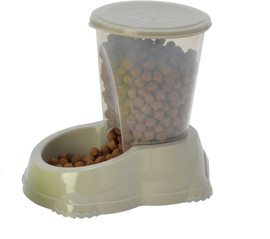 Автокормушка Smart, 1,5л, теплый серый (Smart Snacker 1,5l) Mod-h141-330.