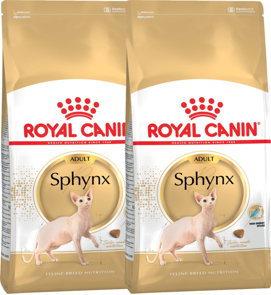 Royal Canin Sphynx Adult сухой корм для взрослых кошек породы сфинкс, 400 гр