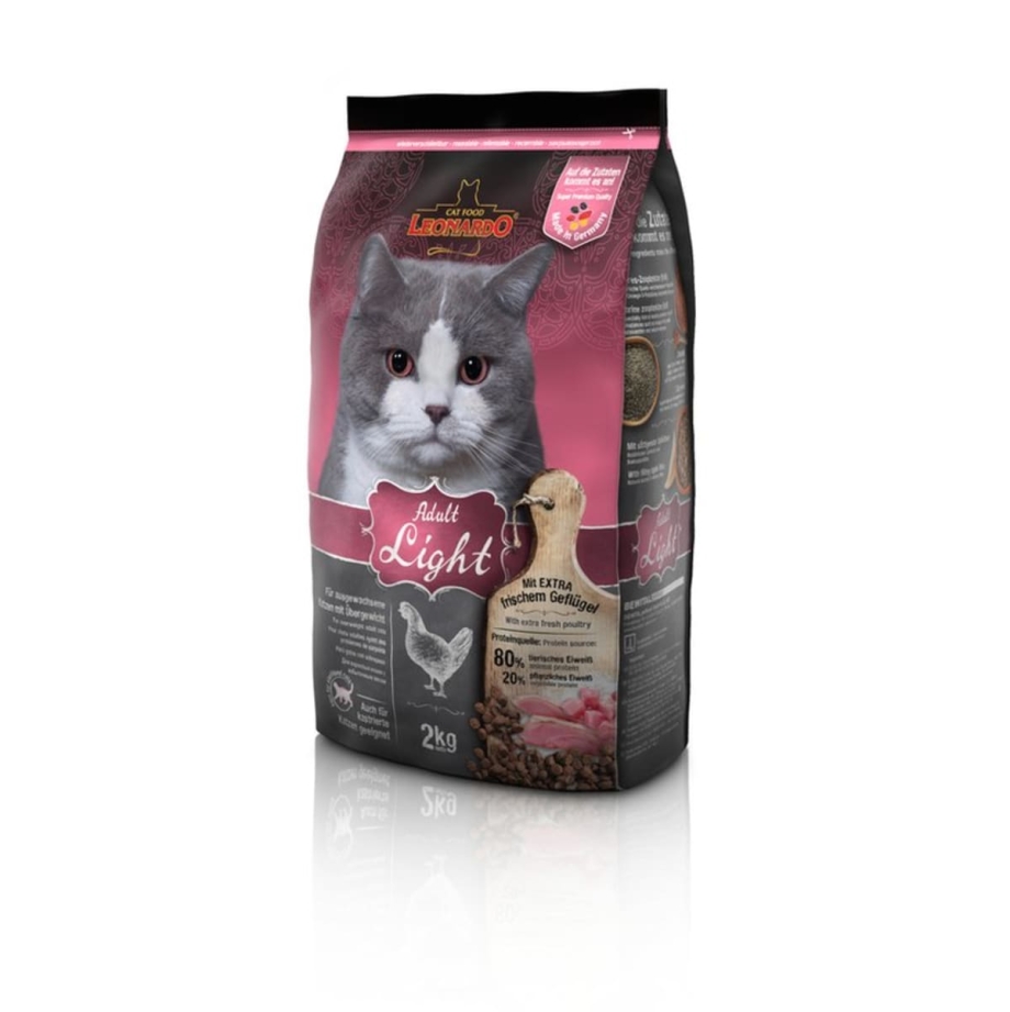 Корм для кошек Leonardo Adult Light