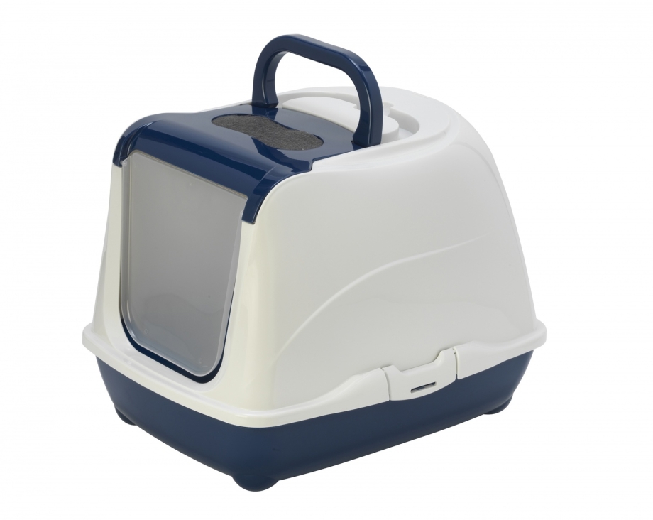 Туалет-домик для кошек moderna Flip Cat Jumbo 57.6х43.9х41 см