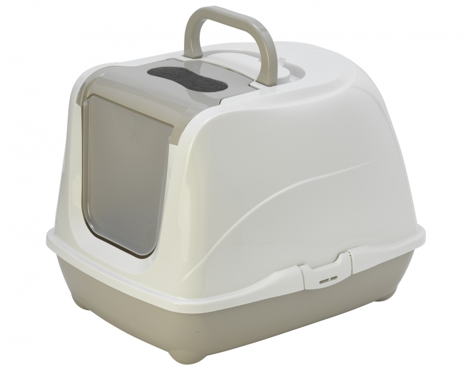 Туалет-домик для кошек moderna Flip Cat Jumbo 57.6х43.9х41 см