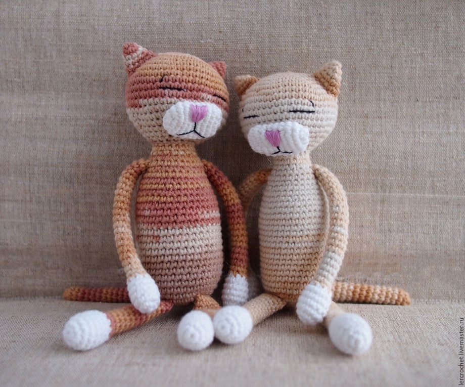 Амигуруми коты Аминеко