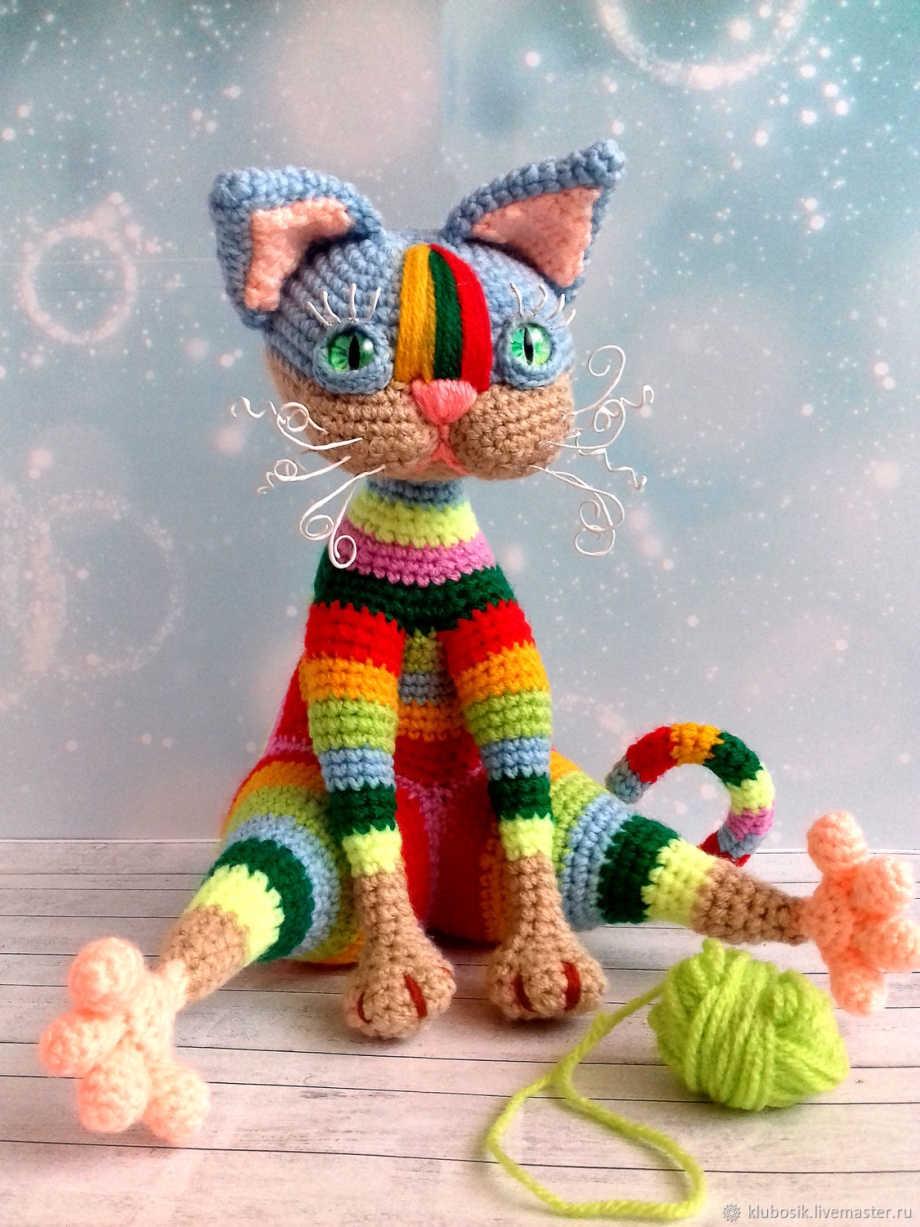 Котенок крючком