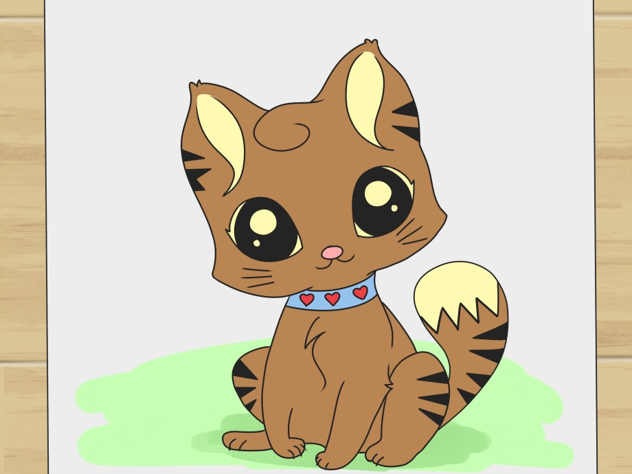 Милые котики мультяшные