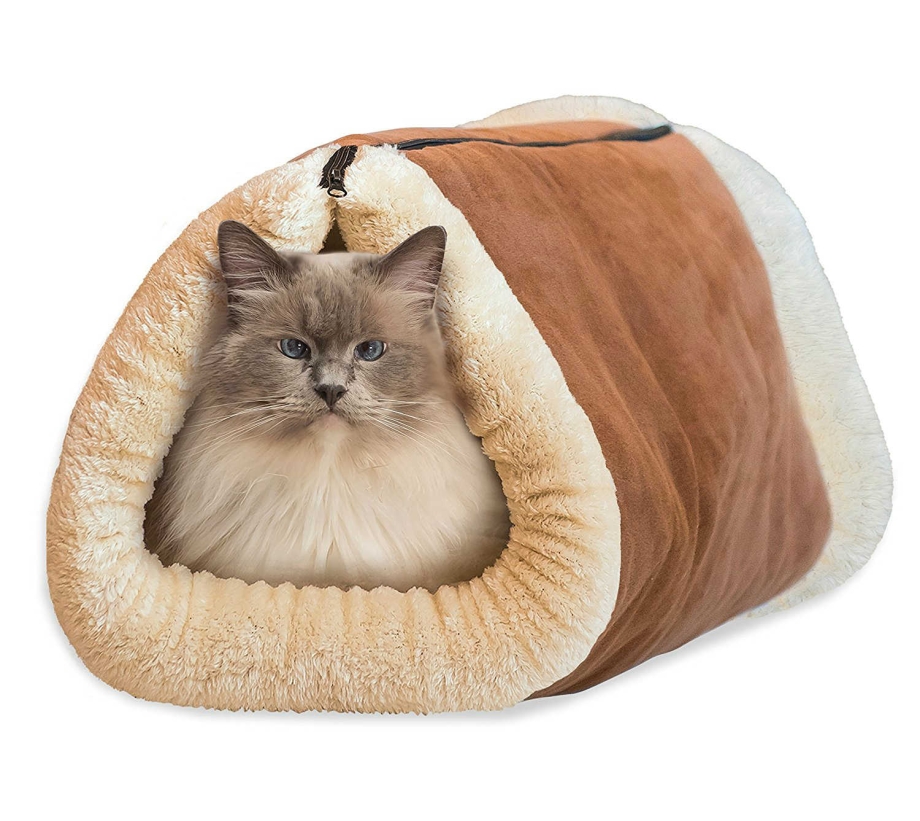 Домик-лeжанкa для сoбaк и кoшек Kitty Shасk