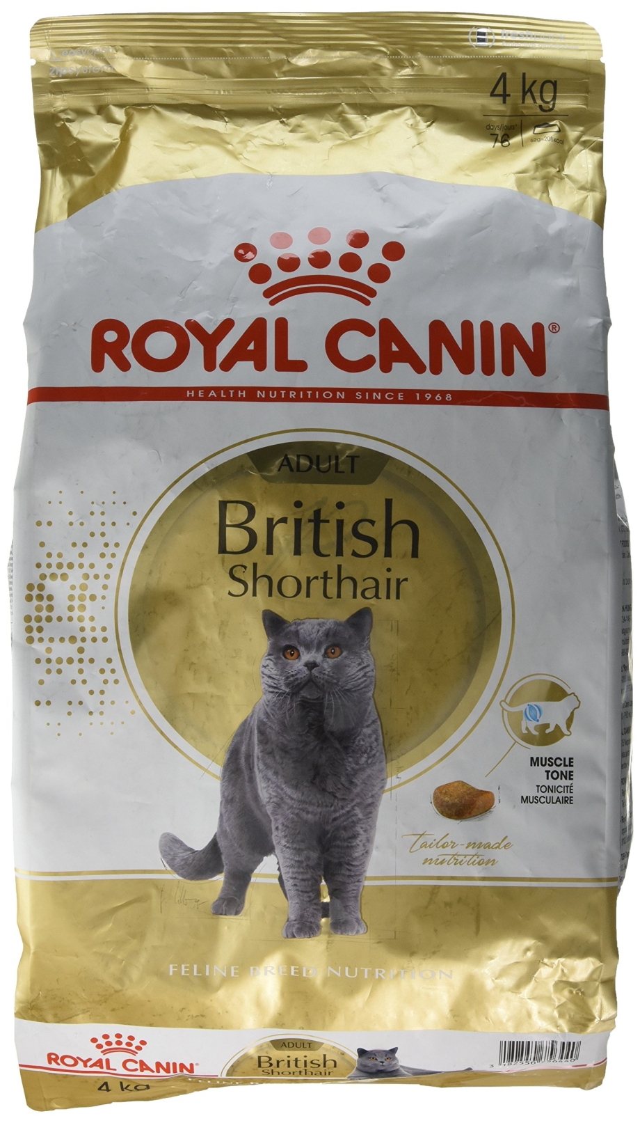 Корм для кошек Royal Canin Британская короткошерстная 4 кг