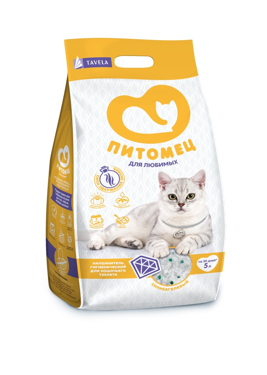 Впитывающий наполнитель Cat Step cиликагелевый 3.8 л