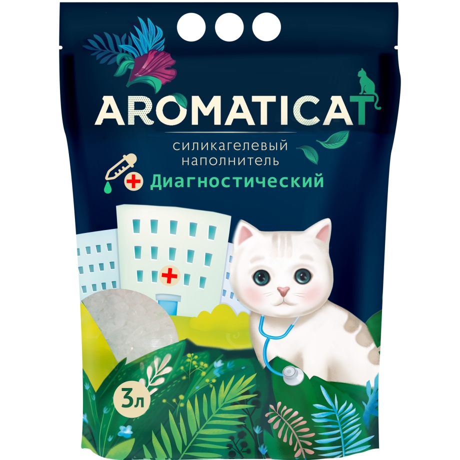 Наполнитель силикагелевый Cat Step "Сакура"